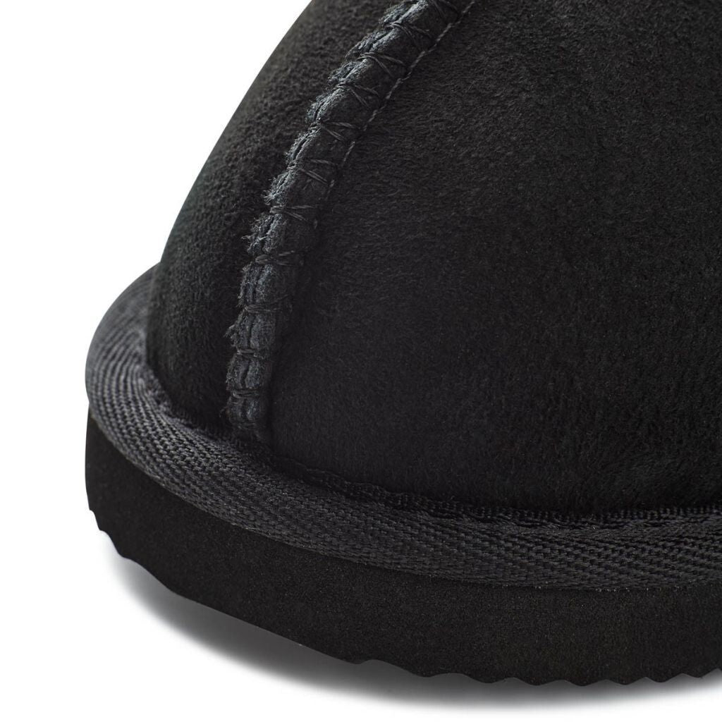 Hjemmesko uden hælkappe Sort