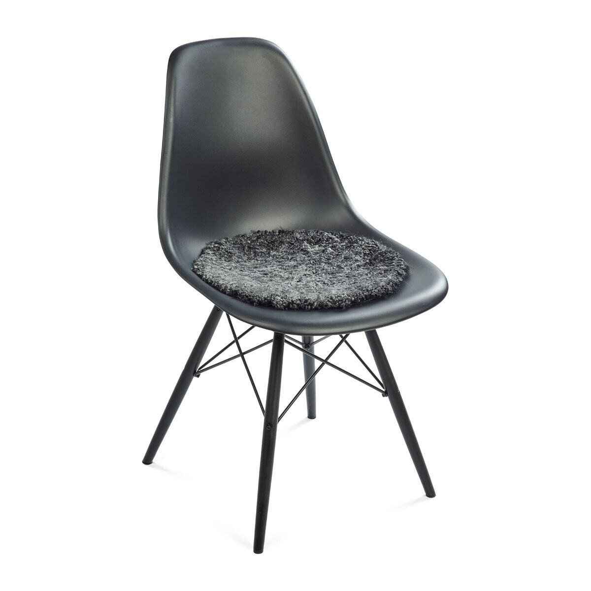 Sædehynde | Korthåret | New Zealand | Ø38 cm Koksgrå