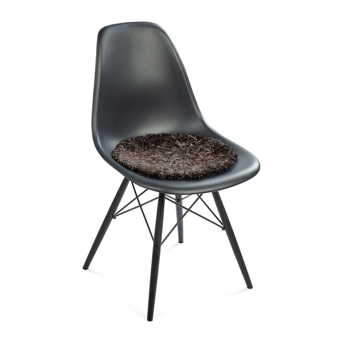 Sædehynde | Korthåret | New Zealand | Ø38 cm Cappuccino