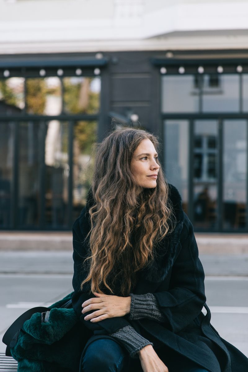 Valerie jakke Sort