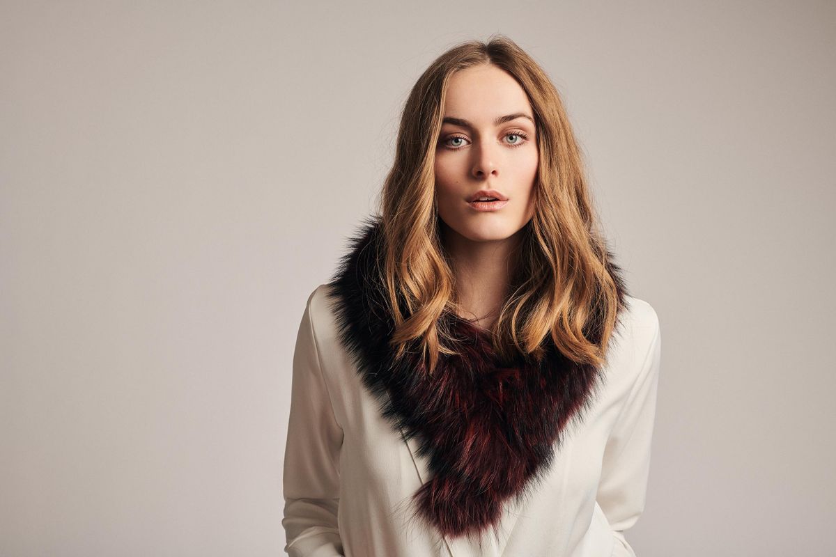 Klara Tørklæde Bordeaux