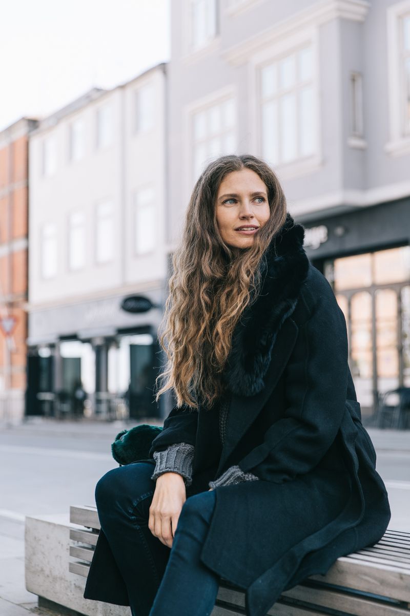 Valerie jakke Sort