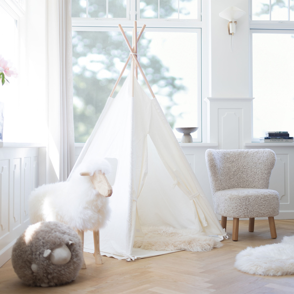 Signature Standing Sheep | Large Naturhvid