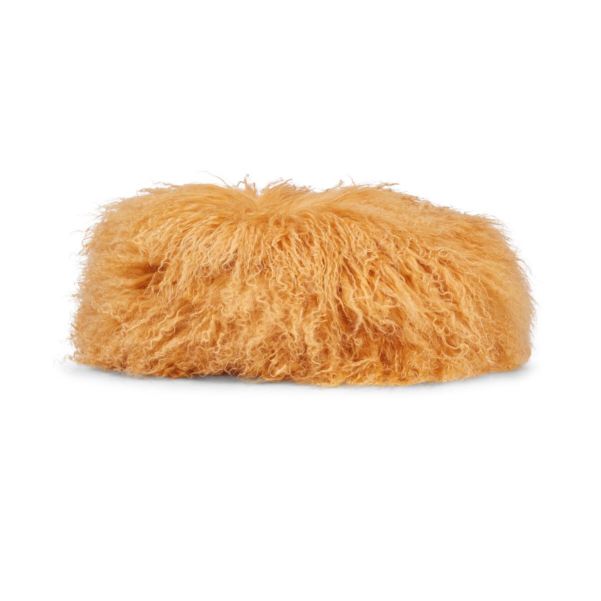 Cover til barstol/skammel | Krøllet | Tibet | D35 cm Gul