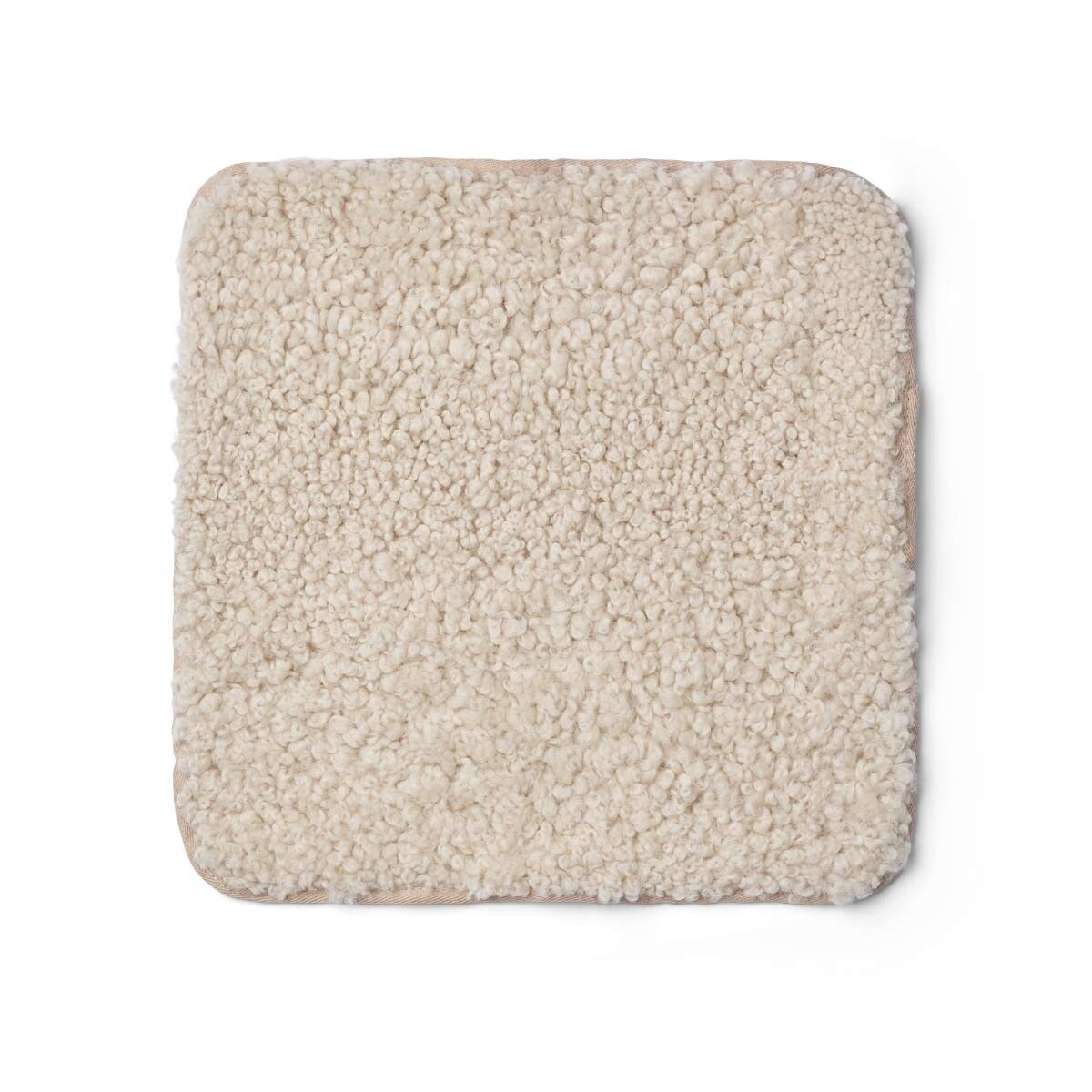 Zero Waste Sædehynde | Korthåret | New Zealand | 35x35 cm Pearl