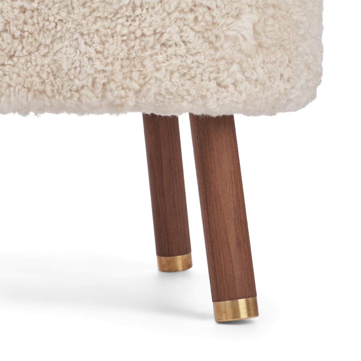 Emil Lounge Chair | Korthåret Pearl