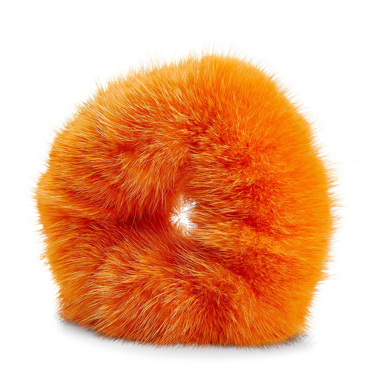 Mink hårbånd Orange