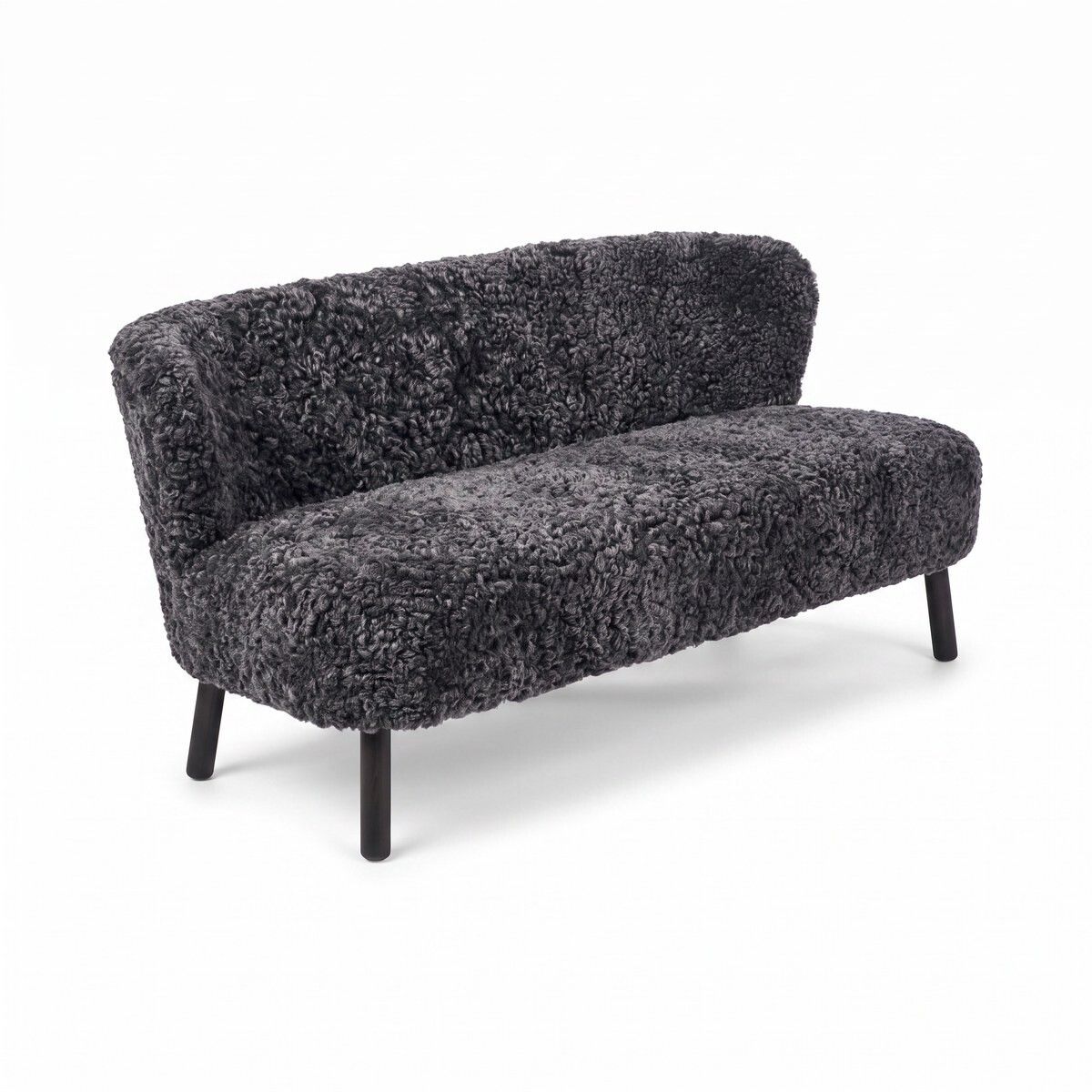 Emanuel 2-personers sofa | Designmøbel Antracitgrå