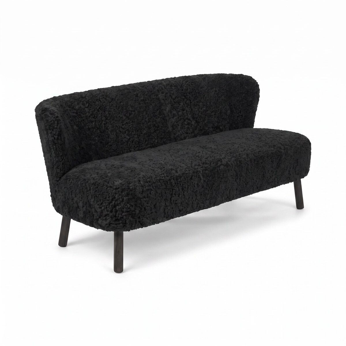 Emanuel 2-personers sofa | Designmøbel Sort