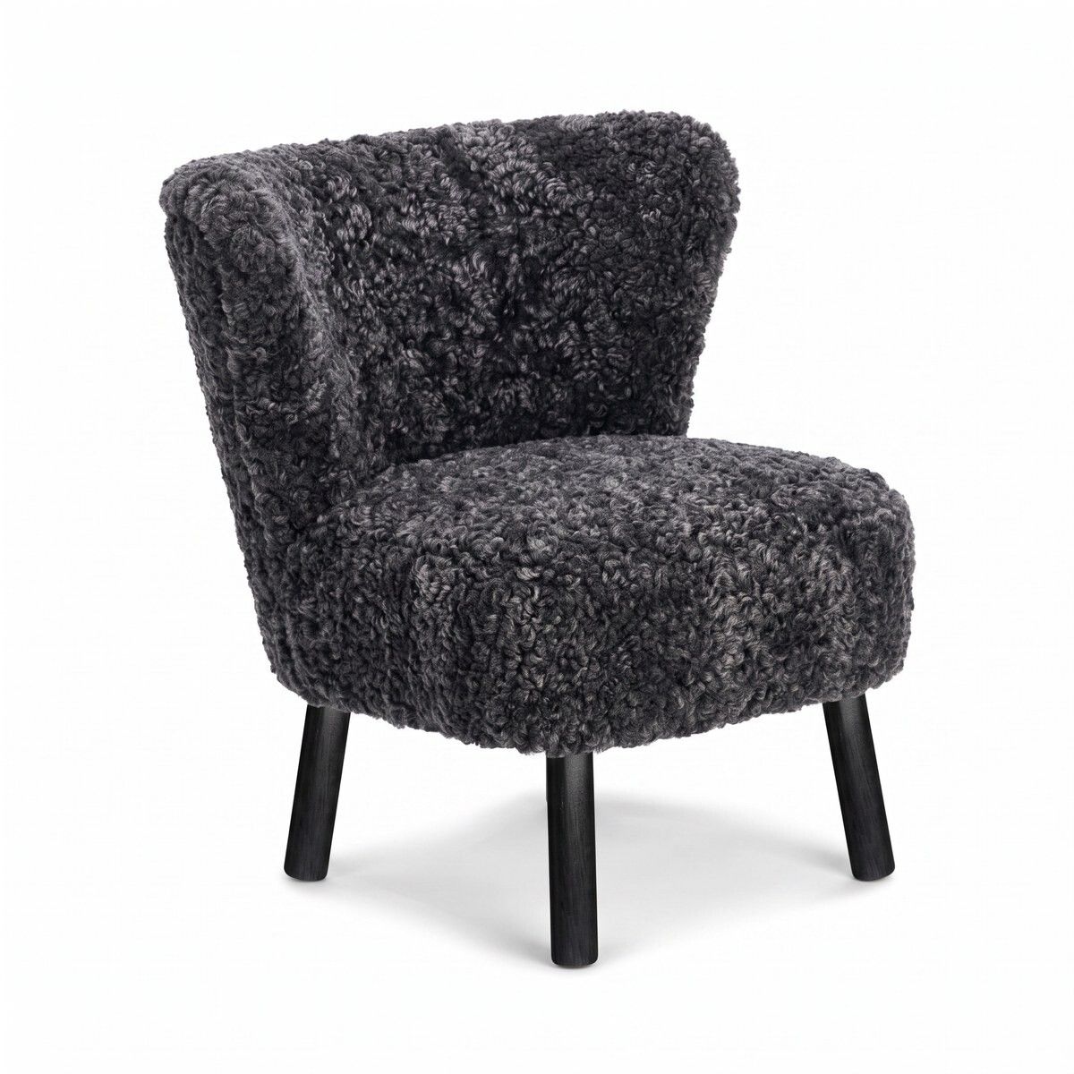 Emily Lounge Chair Antracitgrå