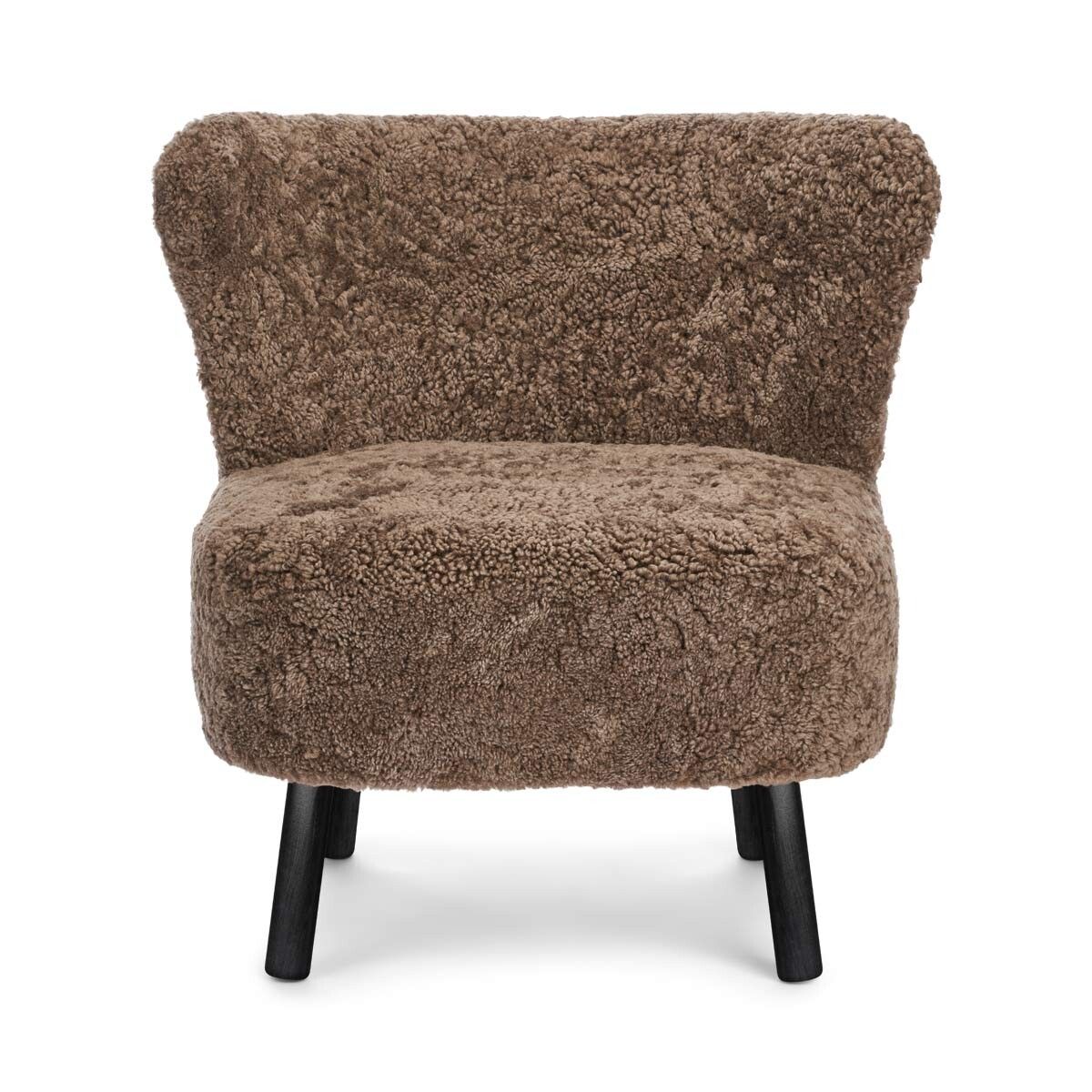 Emil Lounge Chair | Korthåret Taupe