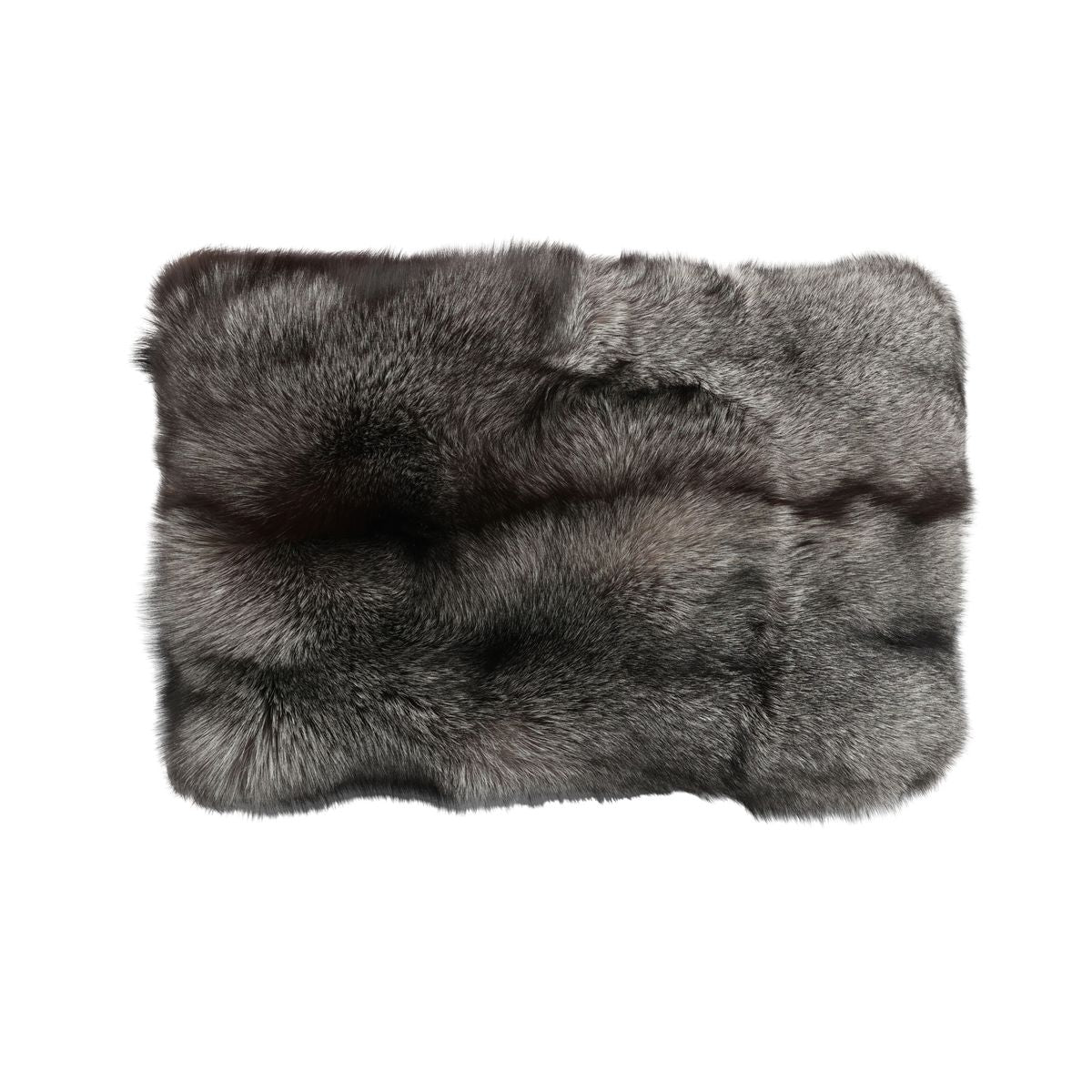 Premium Rævepude | Cashmere Bagside | Norge | Blue Frost | 52 x 56 cm