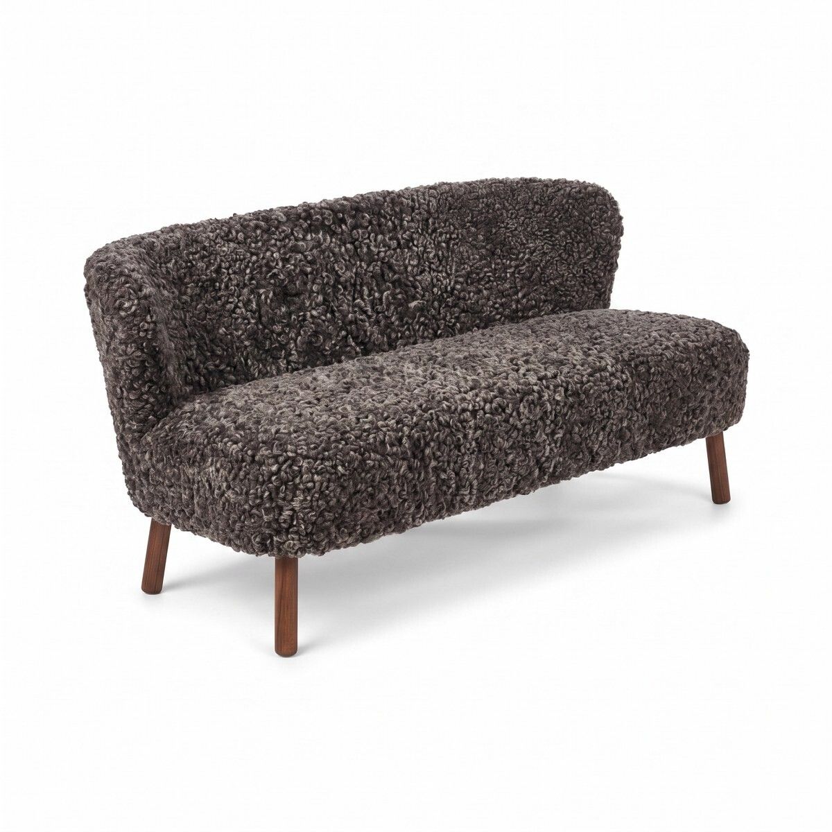 Emanuel 2-personers sofa | Designmøbel Cappuccino