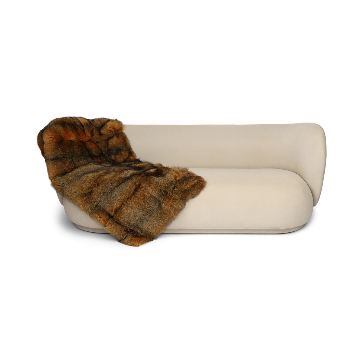 Premium ræveplaid | Cashmerebagside | Sennepsgul | 78x160 cm
