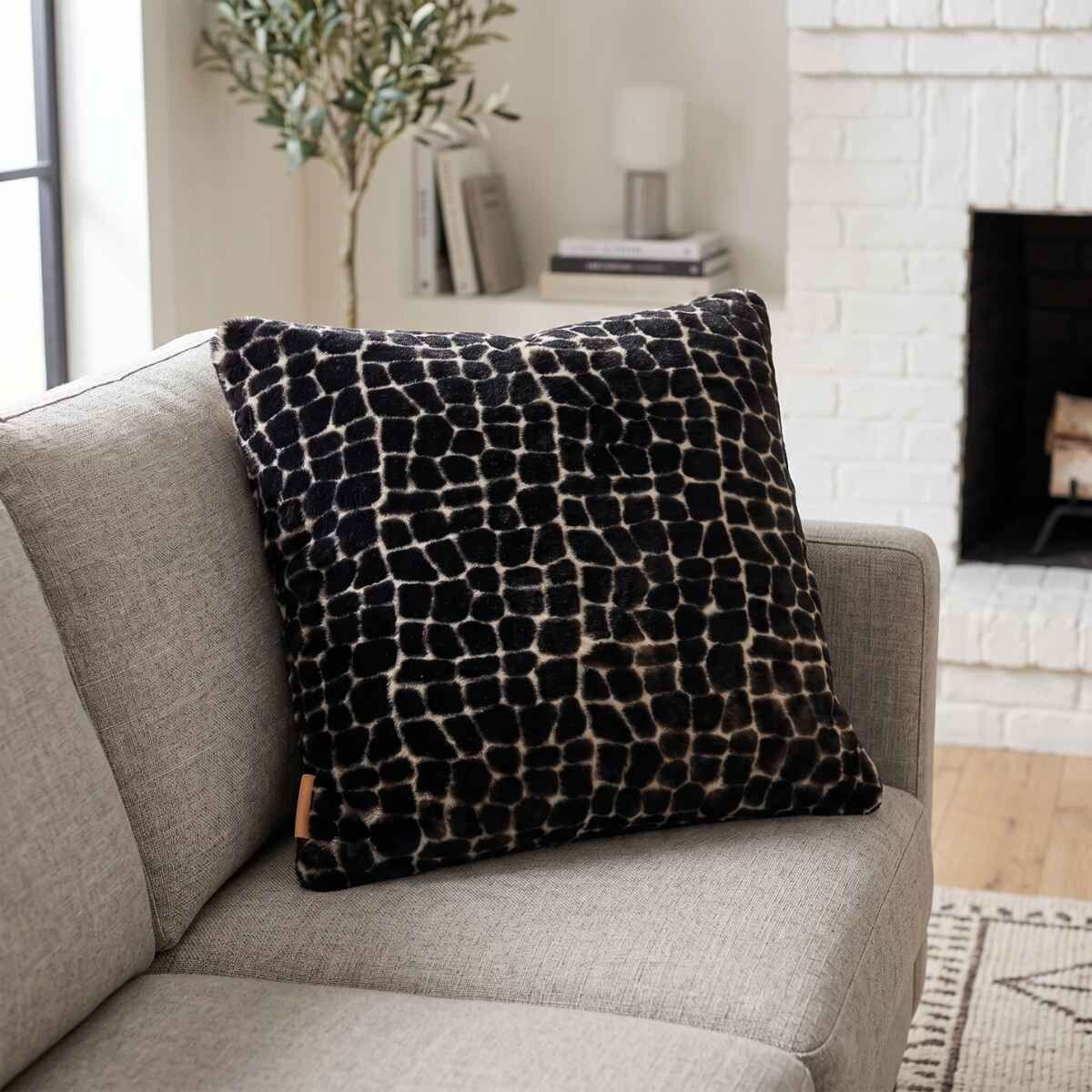 Premium Pude | Dobbeltsidet Mokkasin | New Zealand | 52×52 cm Leo