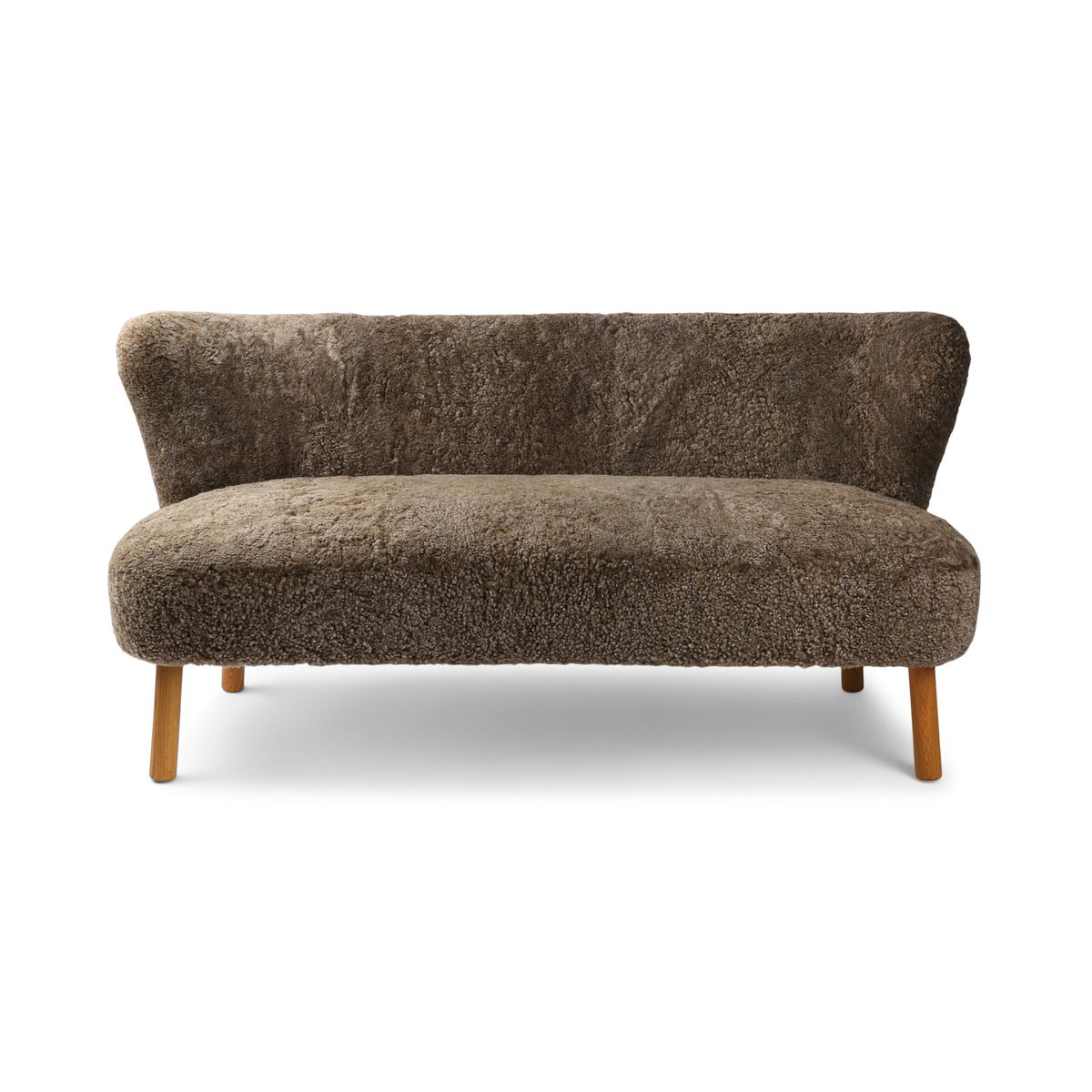 Emanuel 2-personers sofa | Designmøbel Lysebrun