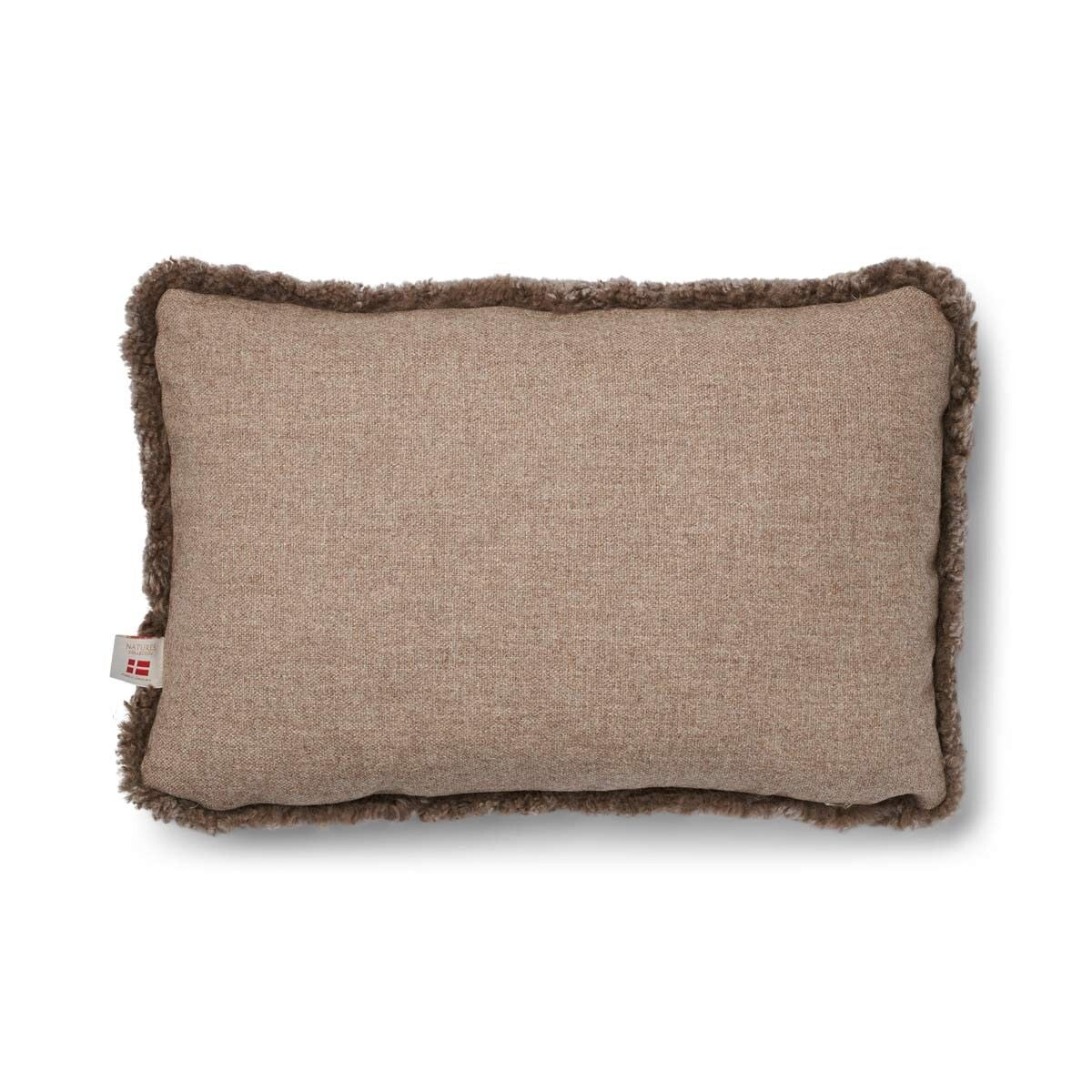 Classic Collection | Pude | Korthåret | 34x52 cm Beige/Taupe