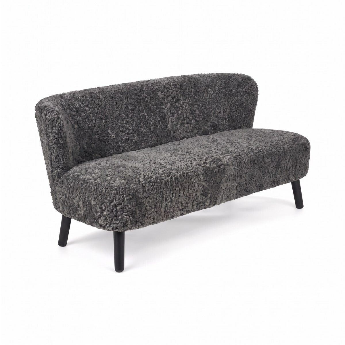 Emanuel 2-personers sofa | Designmøbel Grafitgrå