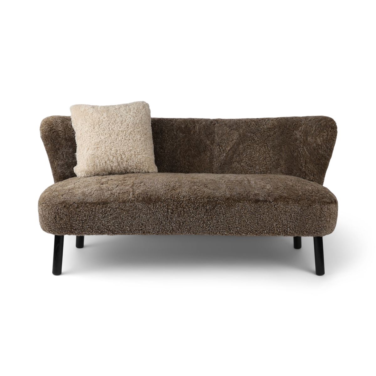 Emanuel 2-personers sofa | Designmøbel Lysebrun