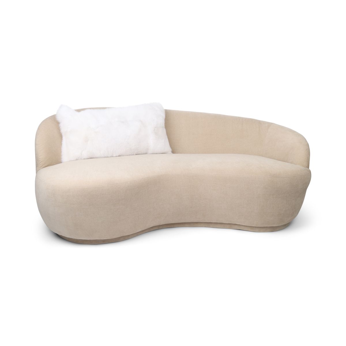 Premium Rævepude | Cashmere Bagside | Norge | Shadow Fox | 35x65 cm