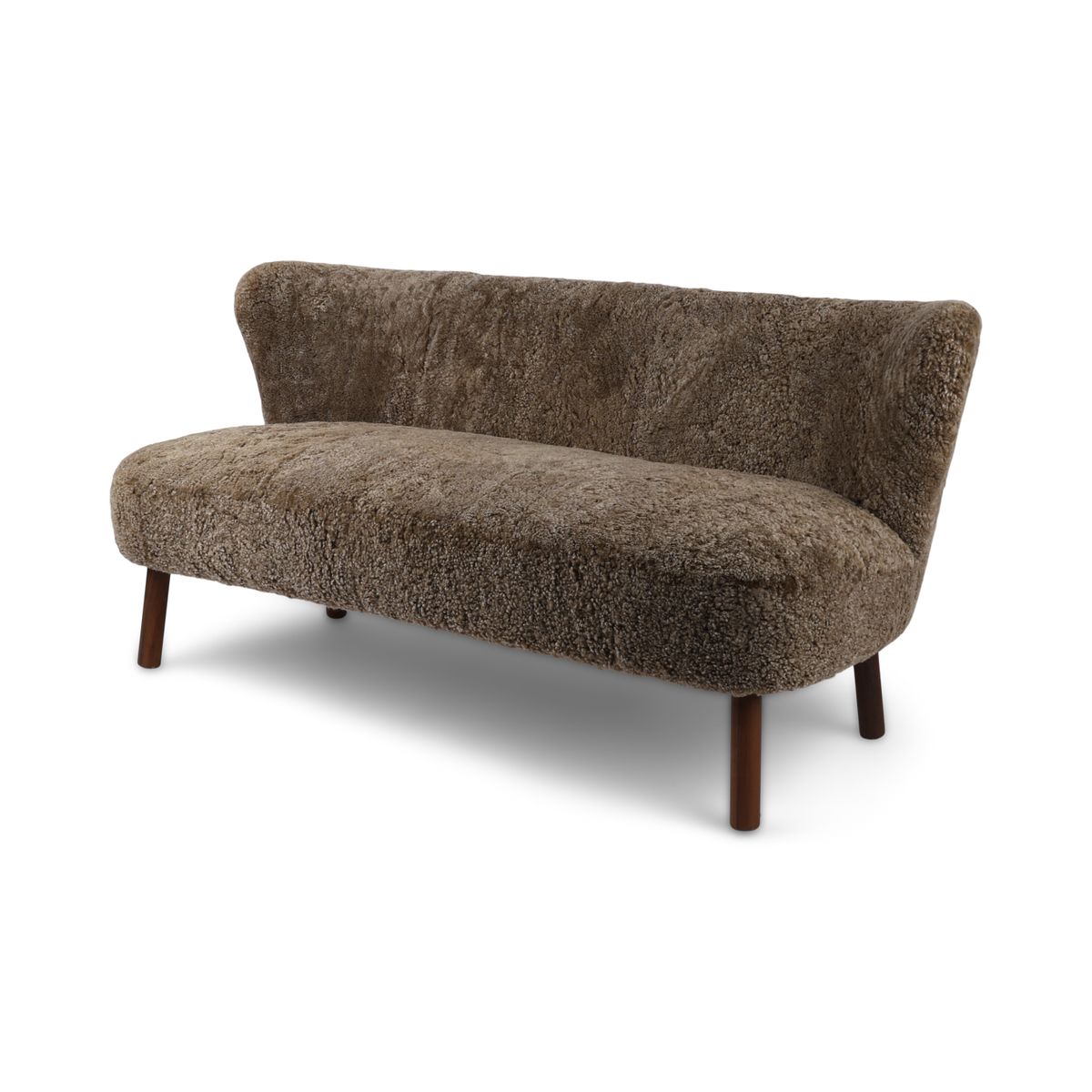 Emanuel 2-personers sofa | Designmøbel Lysebrun