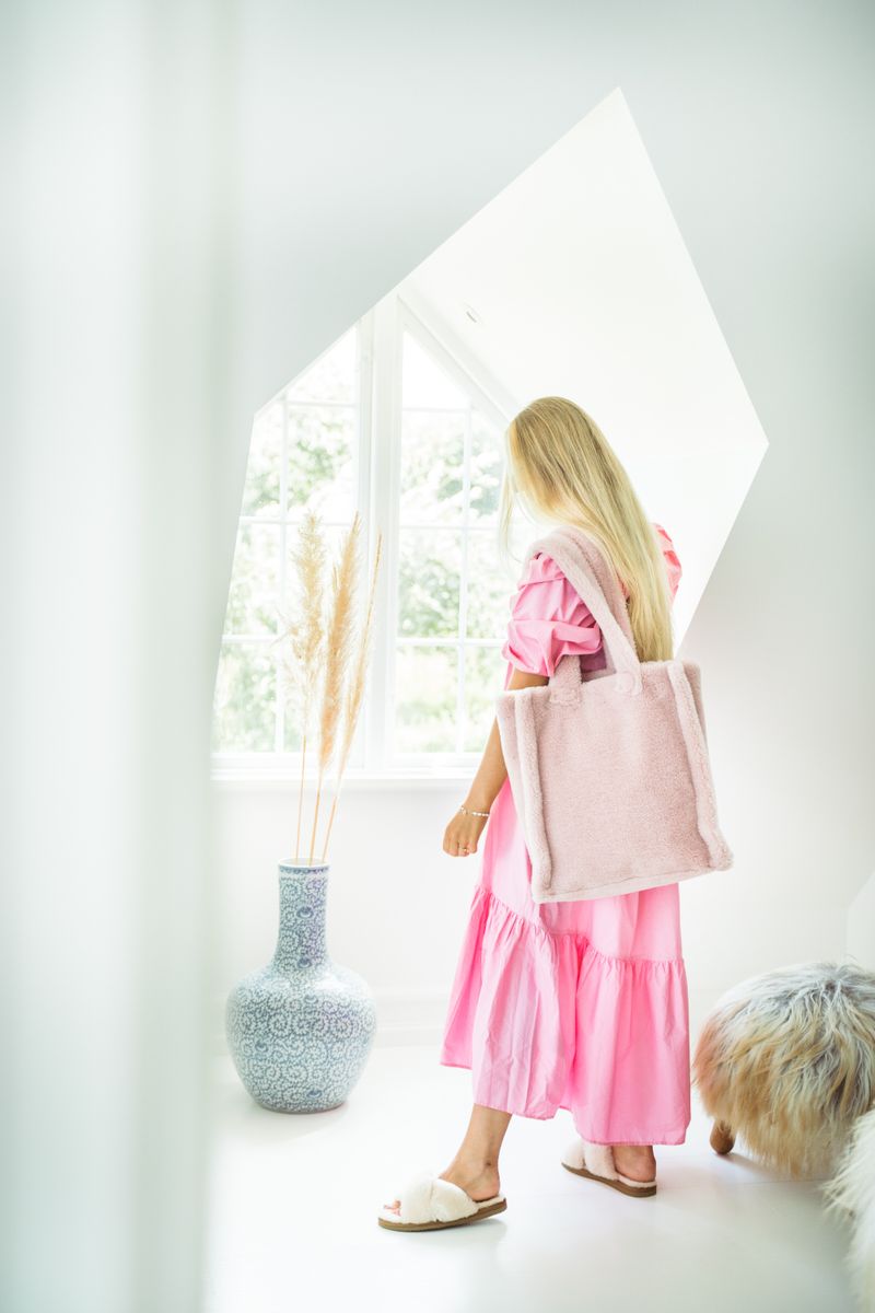 Maxi Glory Shopper Lyserød