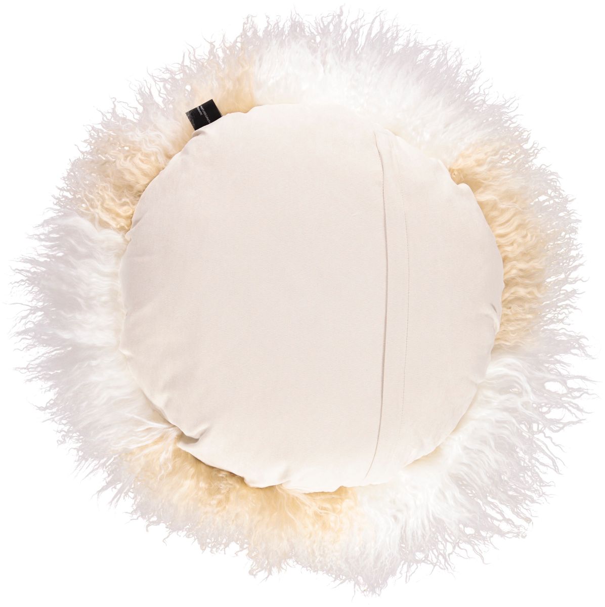 Pude | Lammeskind | Tibet | D45 cm | D62 cm | D38 cm Arctic Sunrise/Ivory