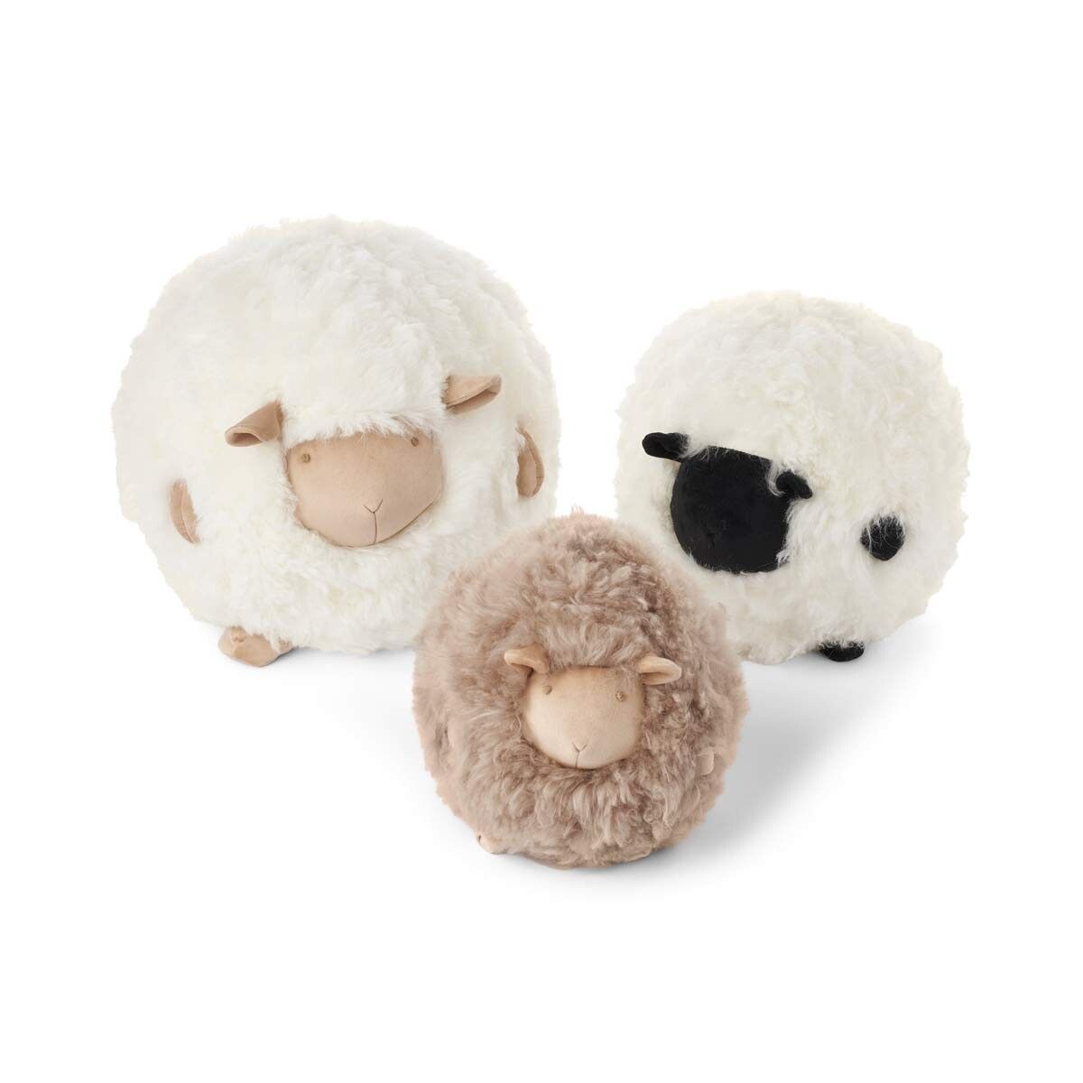 Cute Sheep | New Zealandsk Lammeskind Beige/hvid