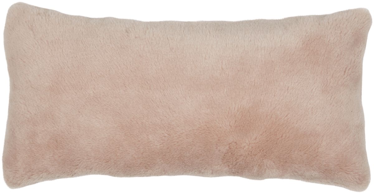 Pude | Lammeskind | Dobbeltsidet | New Zealand | 28x56 cm Beige