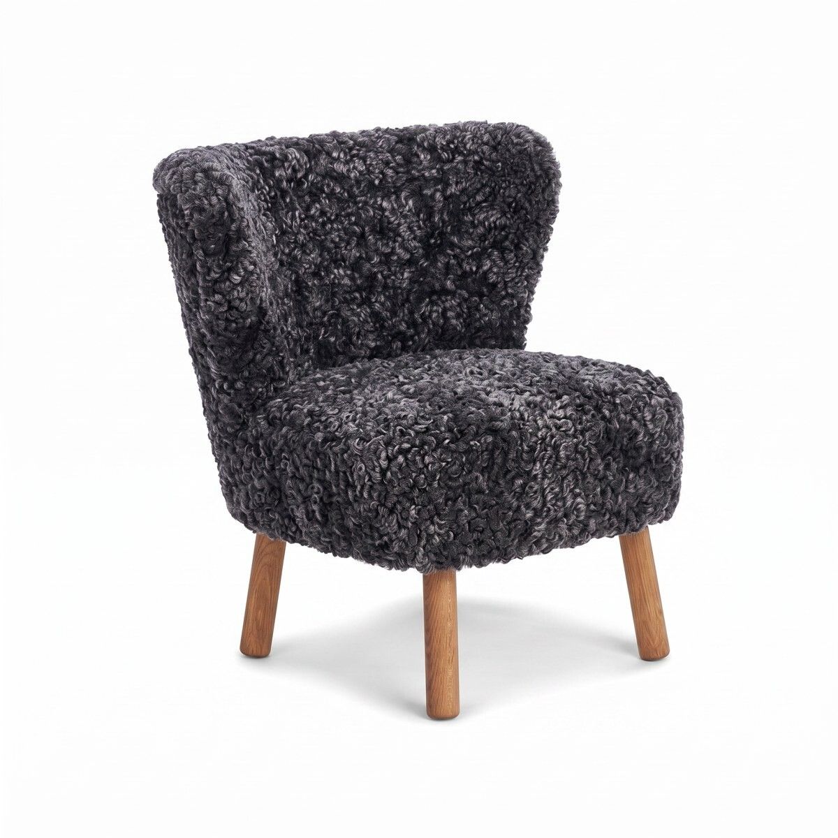 Emily Lounge Chair Antracitgrå
