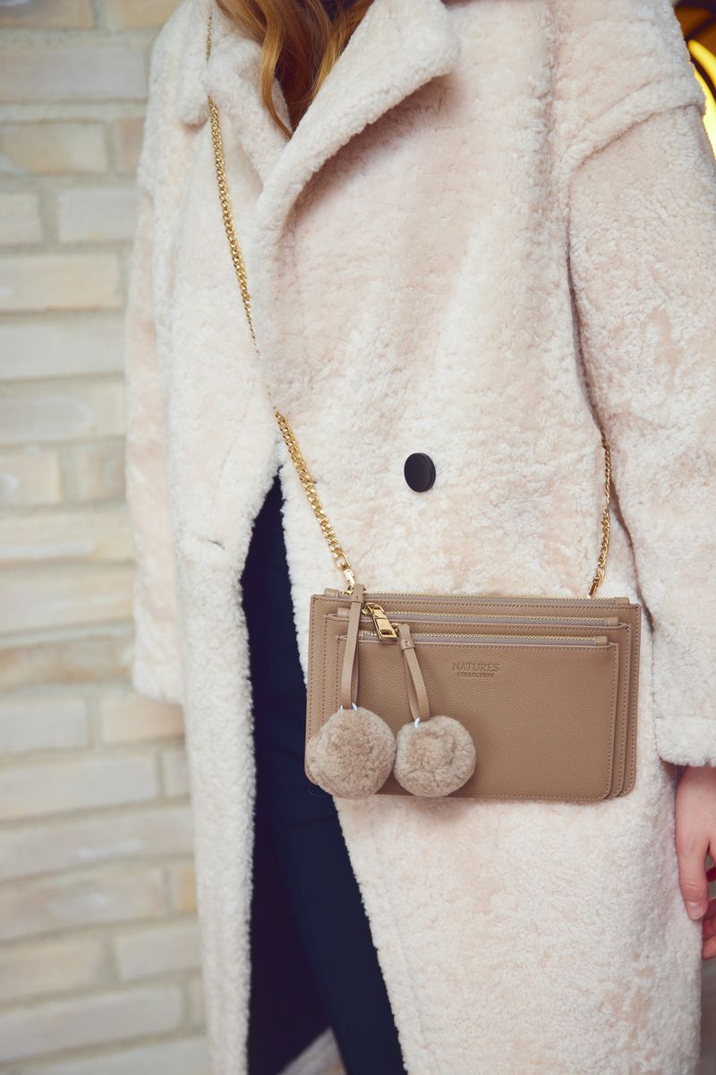 Camilla Clutch Beige