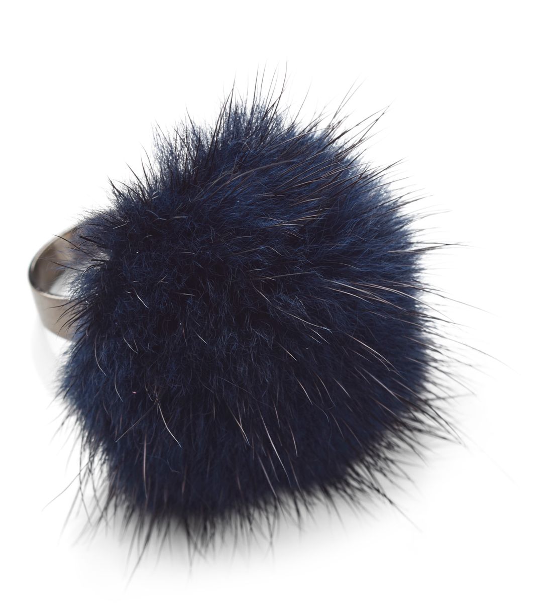 Ring Pom Pom Marine