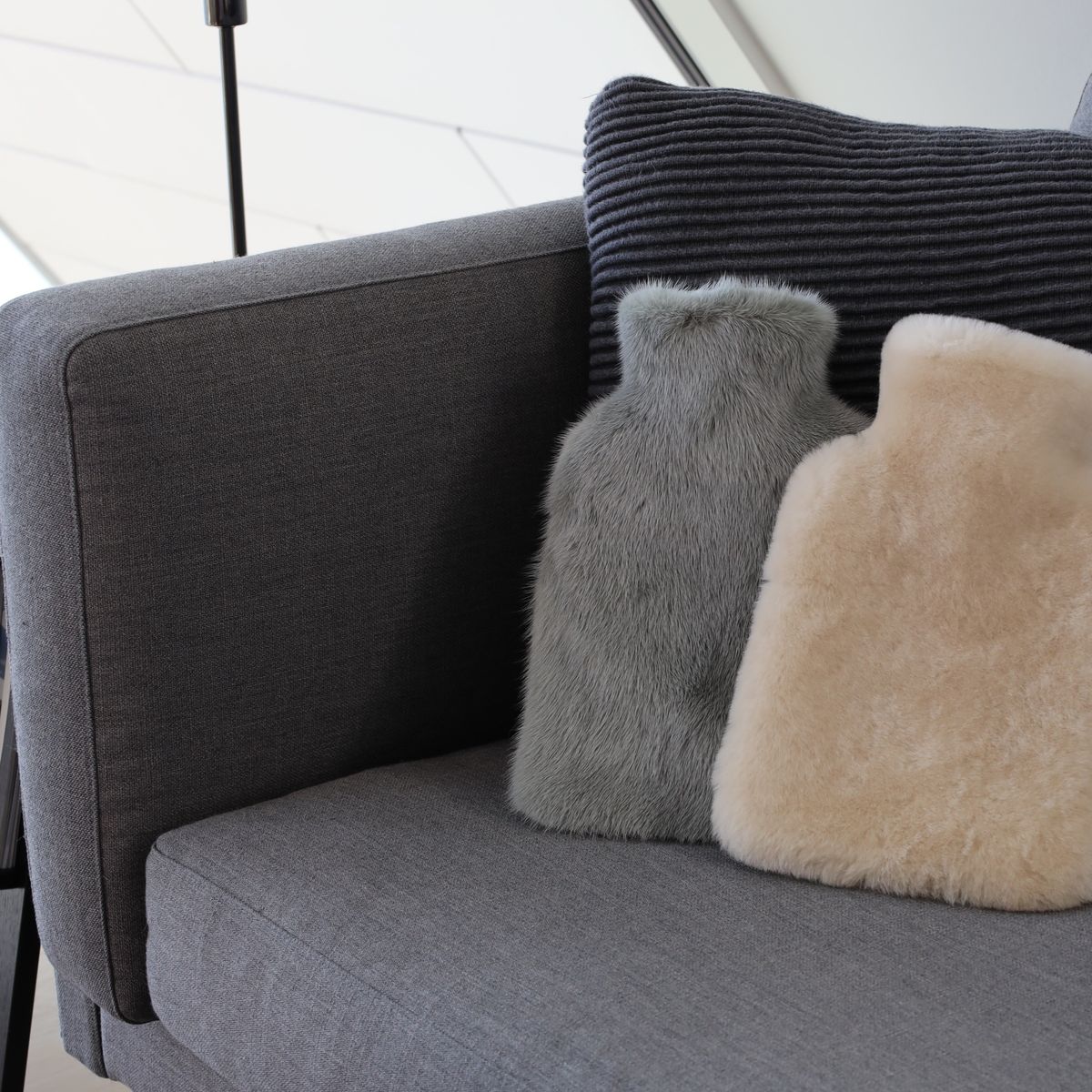 Varmedunk | Kanin | 32x22 cm Beige