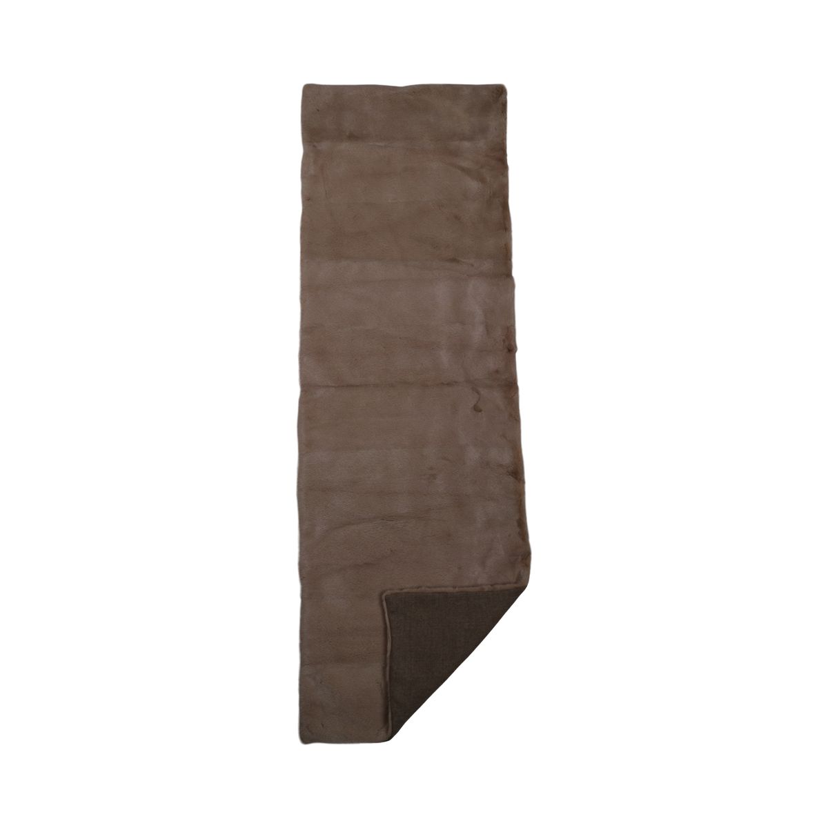Minkplaid | Bagside af kashmir | Rosa | 150x48 cm