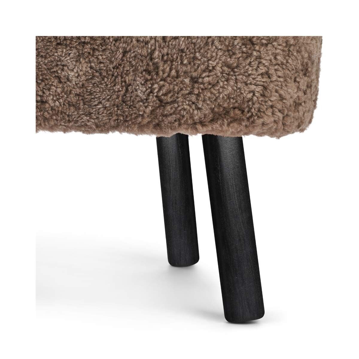 Emily Spisebordsstol Lysebrun