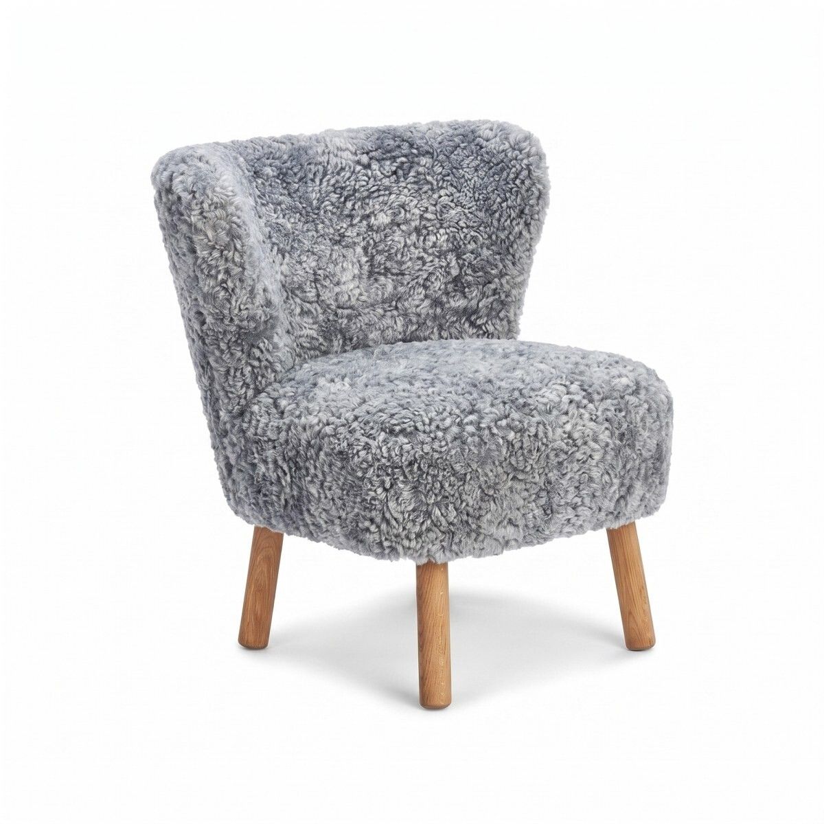 Emily Lounge Chair Lysegrå