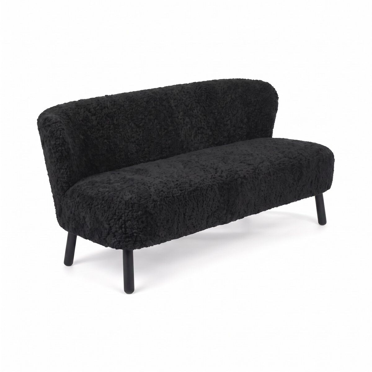 Emanuel 2-personers sofa | Designmøbel Sort