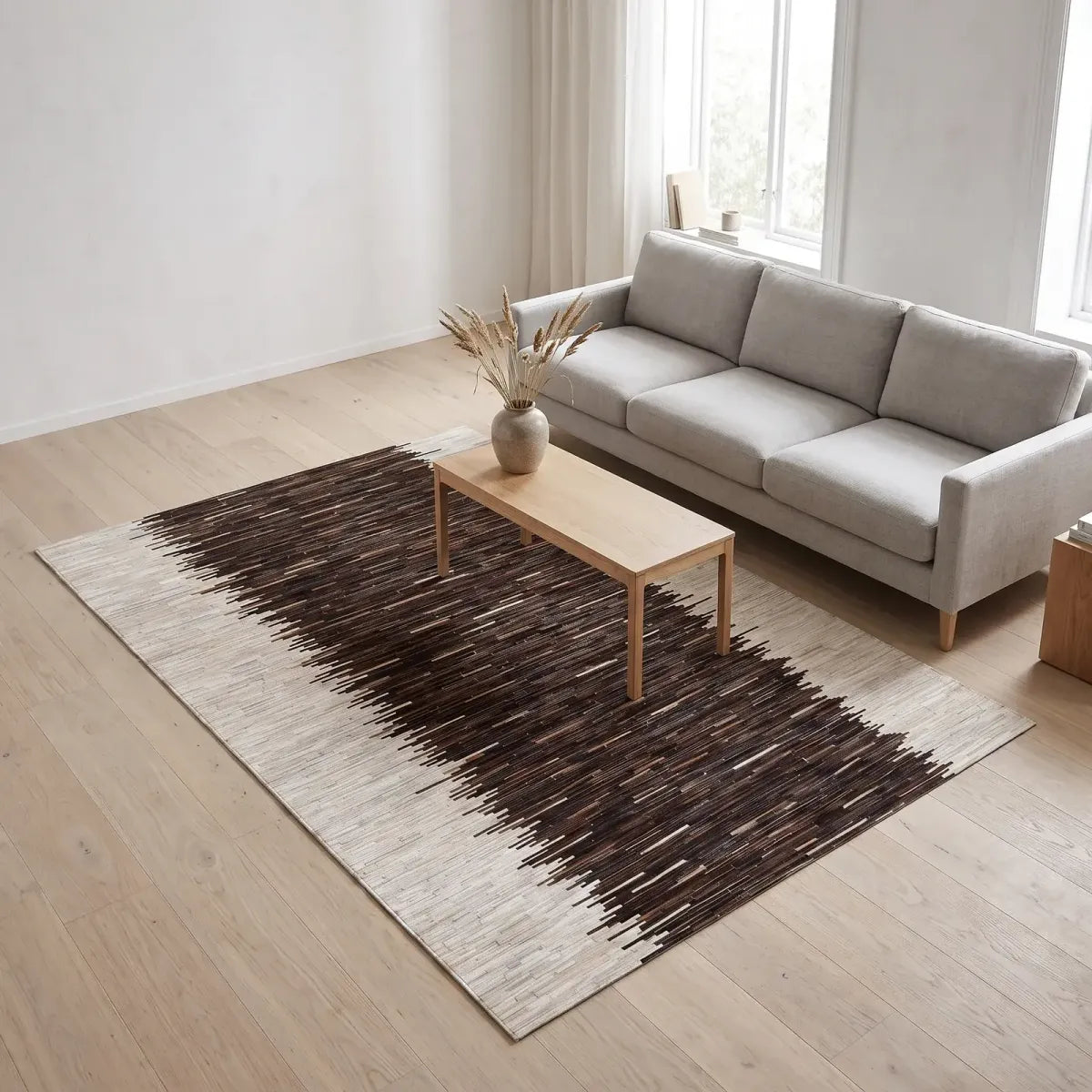 Kohud Design Tæppe | Brasilien | Striber | 200x300 cm | 170x240 cm