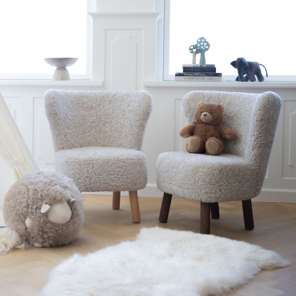 Emma Mini Lænestol Koksgrå