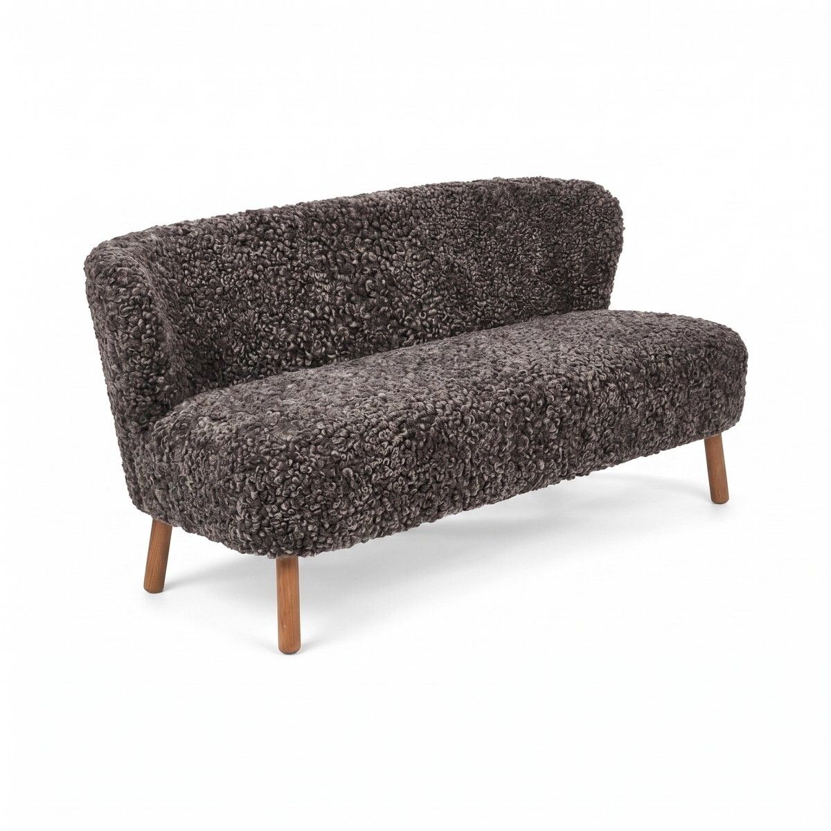 Emanuel 2-personers sofa | Designmøbel Cappuccino