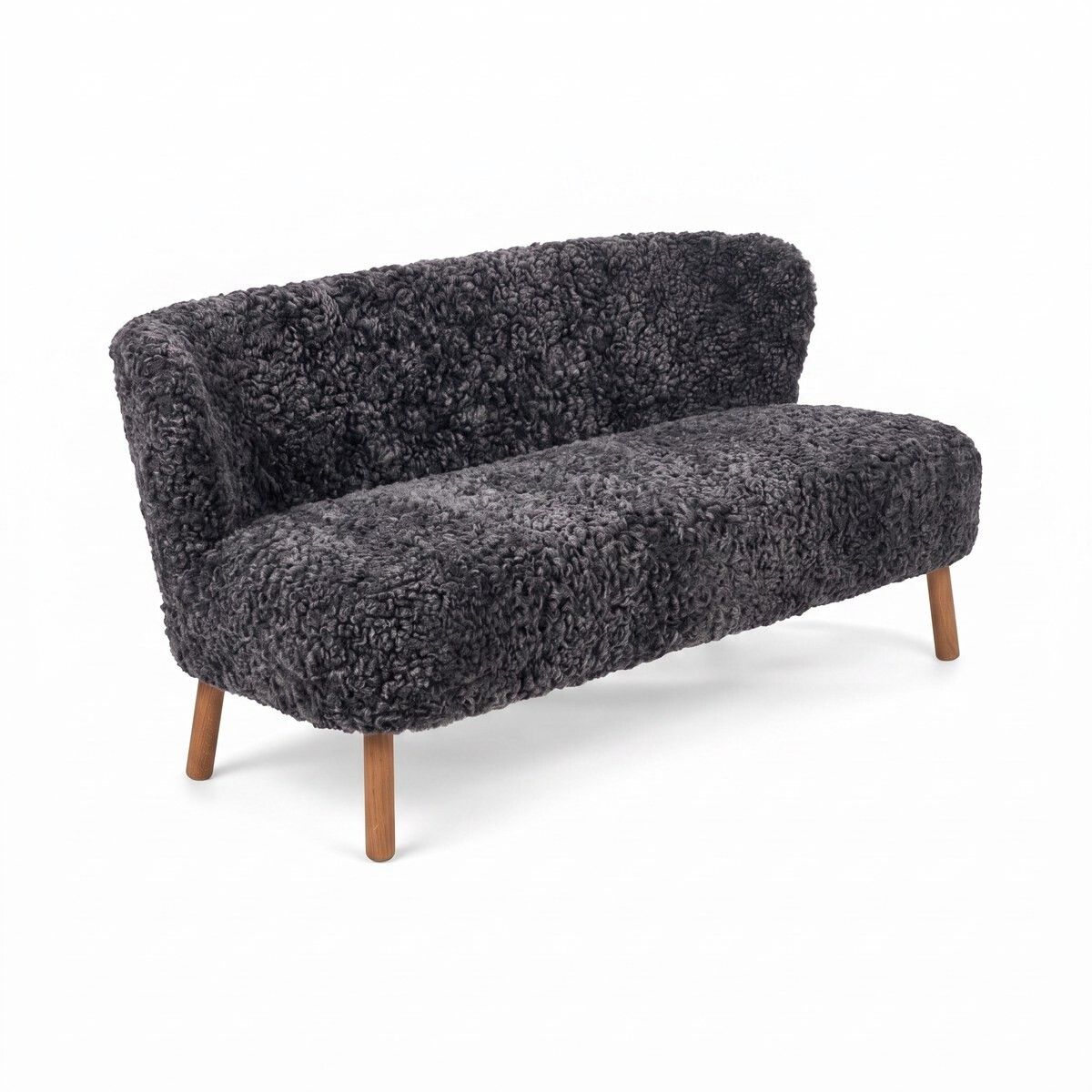 Emanuel 2-personers sofa | Designmøbel Antracitgrå