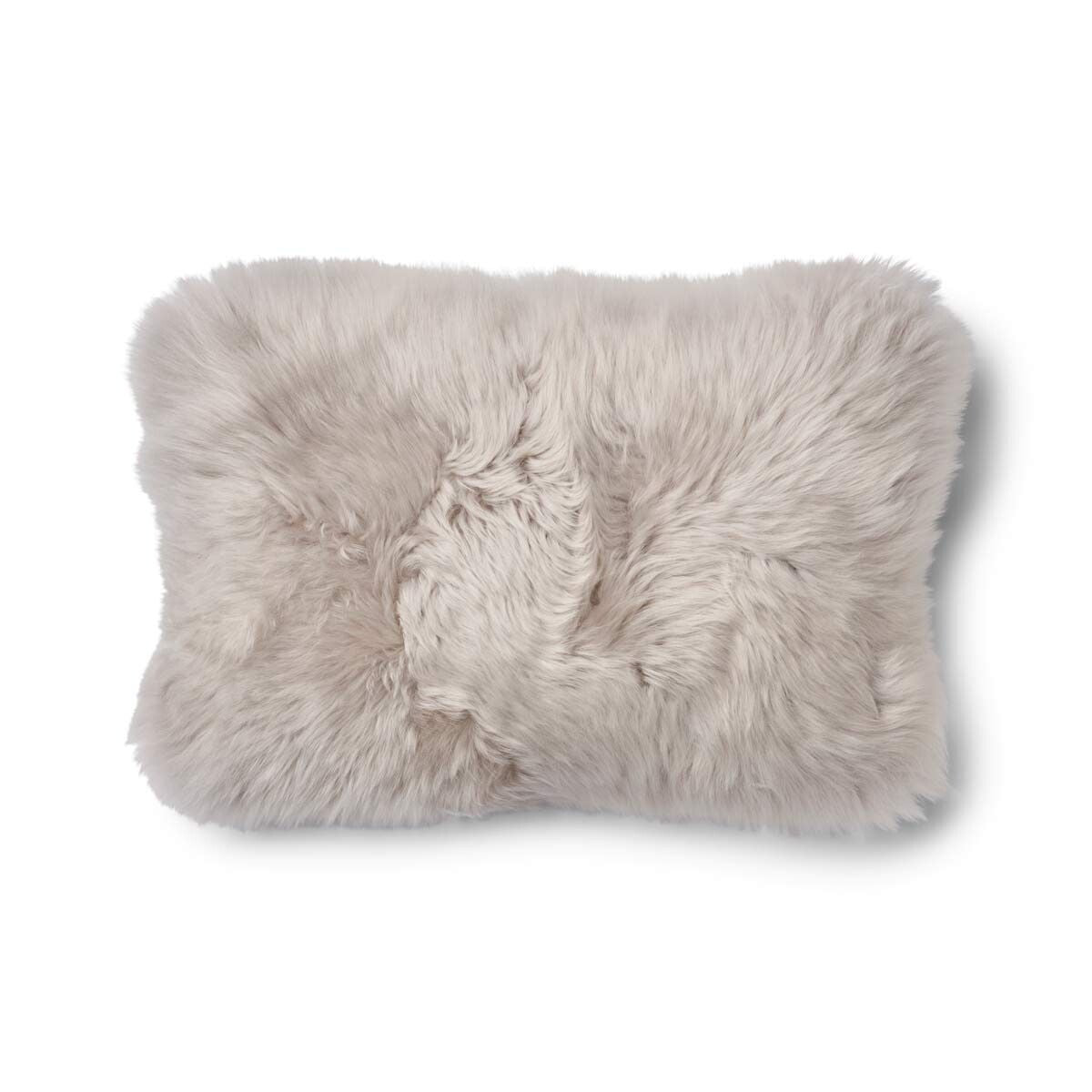 Classic Collection | Uldpude | Langhåret | 52x52 cm | 34x52 cm Brun/Dove