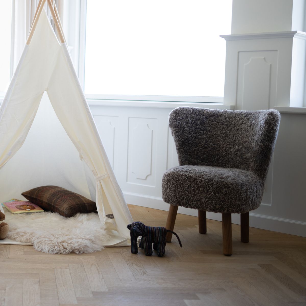 Emma Mini Lænestol Koksgrå