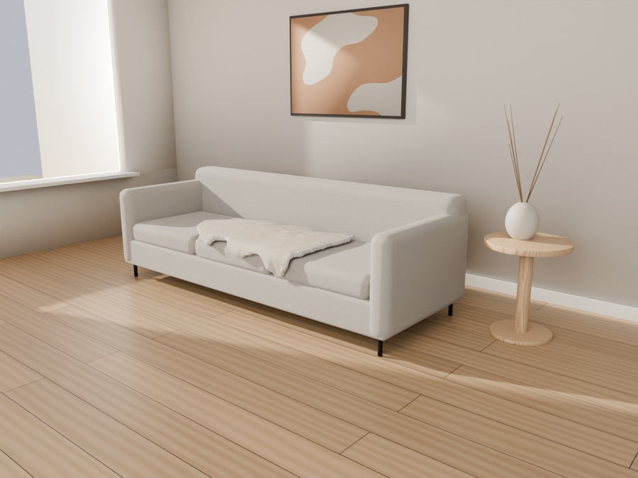 100 × 60 cm lammeskind på sofa