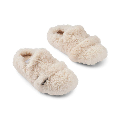 Sko & Slippers - Fluffy Curly Slippers